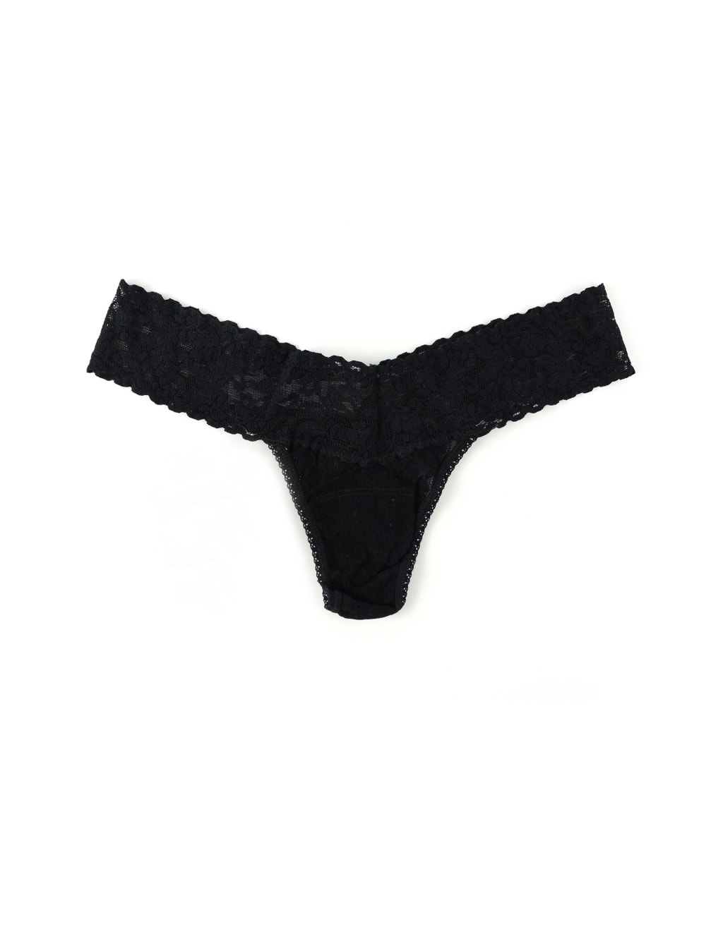 Low Rise Signature Lace Thong 2 of 3