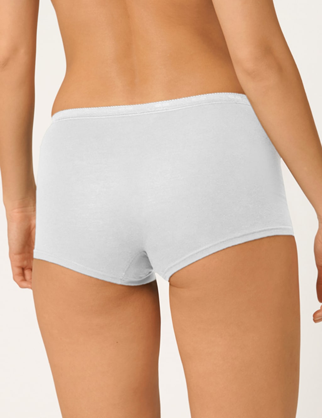 Basic+ Cotton Rich High Waisted Shorts 4 of 5
