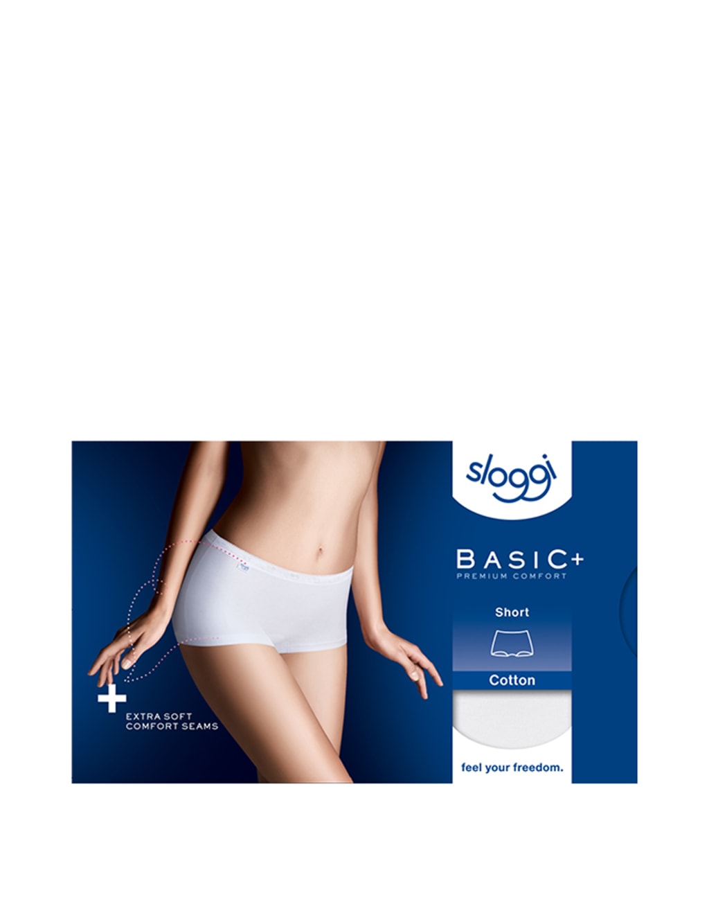 Basic+ Cotton Rich High Waisted Shorts 5 of 5