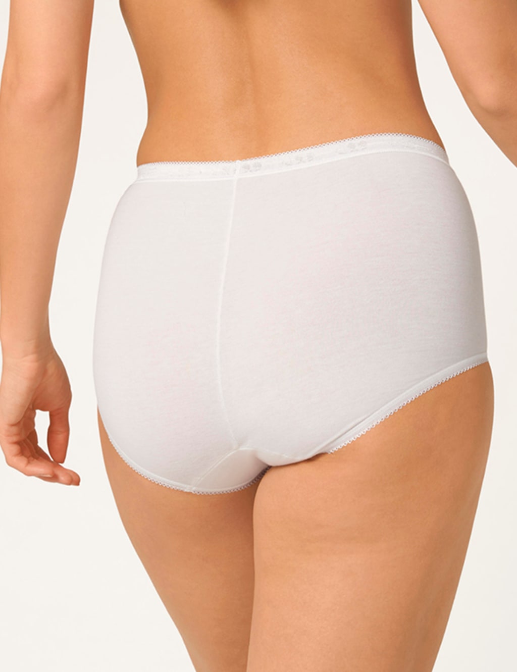 4pk Basic+ Maxi Cotton Rich Full Briefs 3 of 4