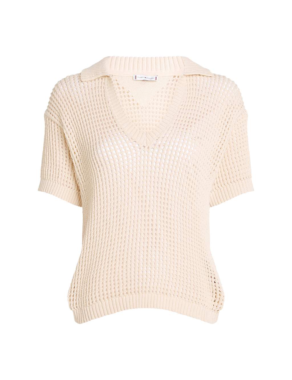 Crochet Cotton Rich Beach Cover Up Shirt 2 of 5