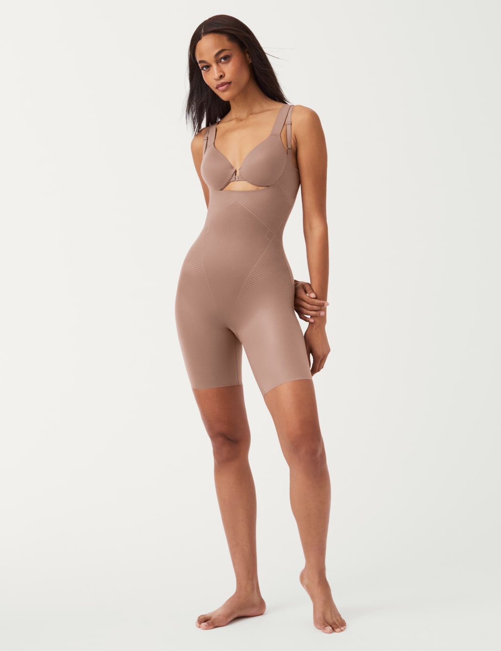 Thinstincts 2.0 Medium Control Open Bust Shaping Body 3 of 4