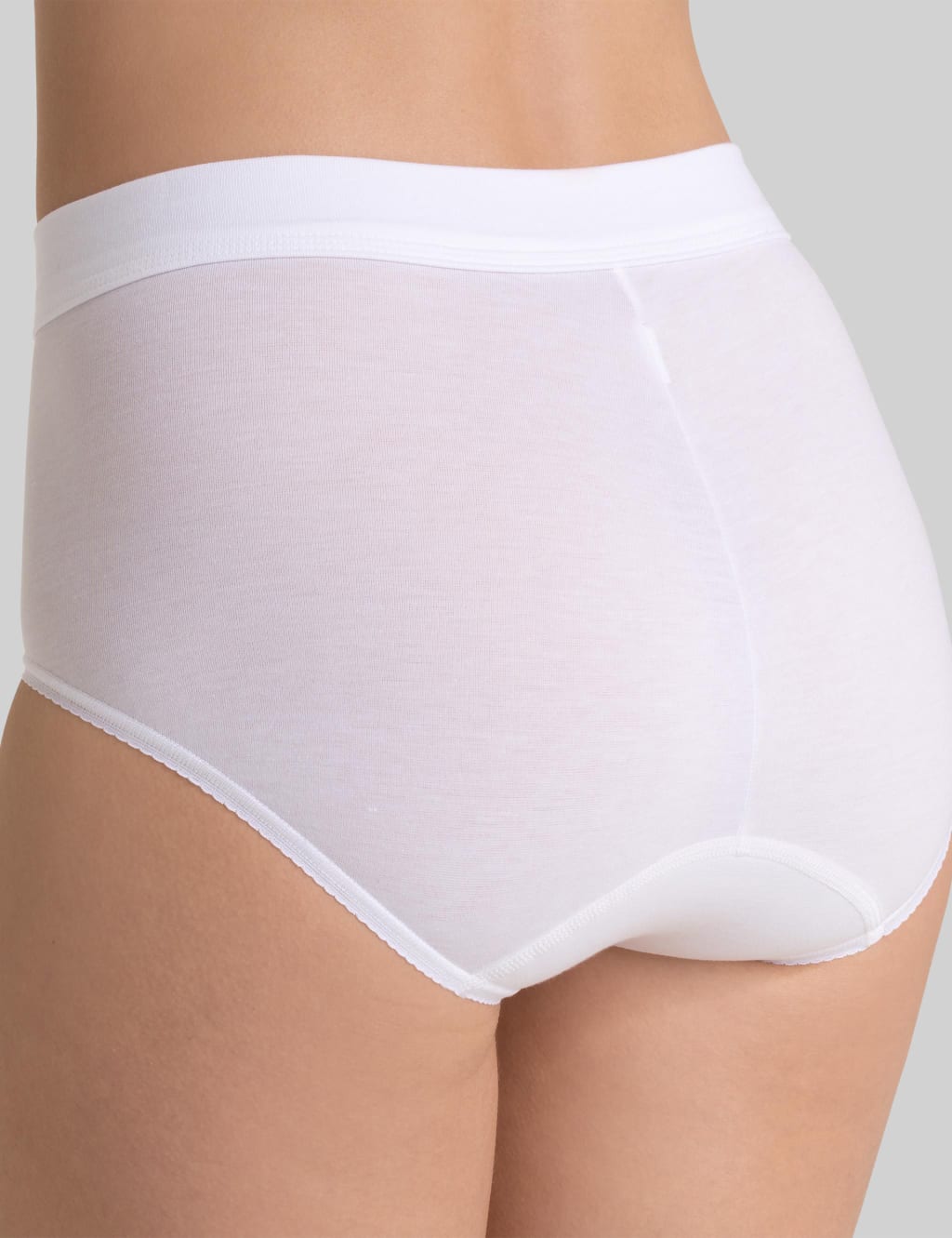 Double Comfort Cotton Rich Maxi Briefs 3 of 3