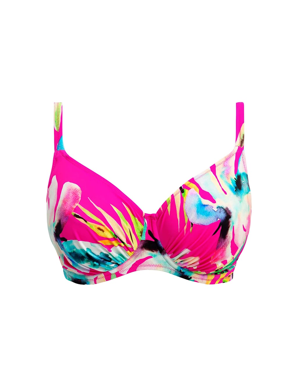Carabelita Floral Wired Bikini Top (D-H) 2 of 5