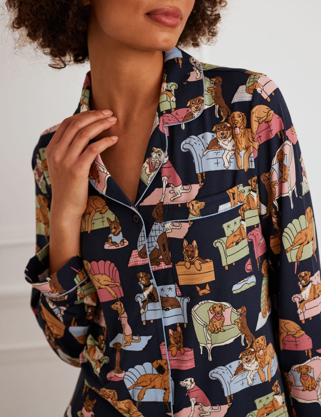 Dog Print Pyjama Set 2 of 5