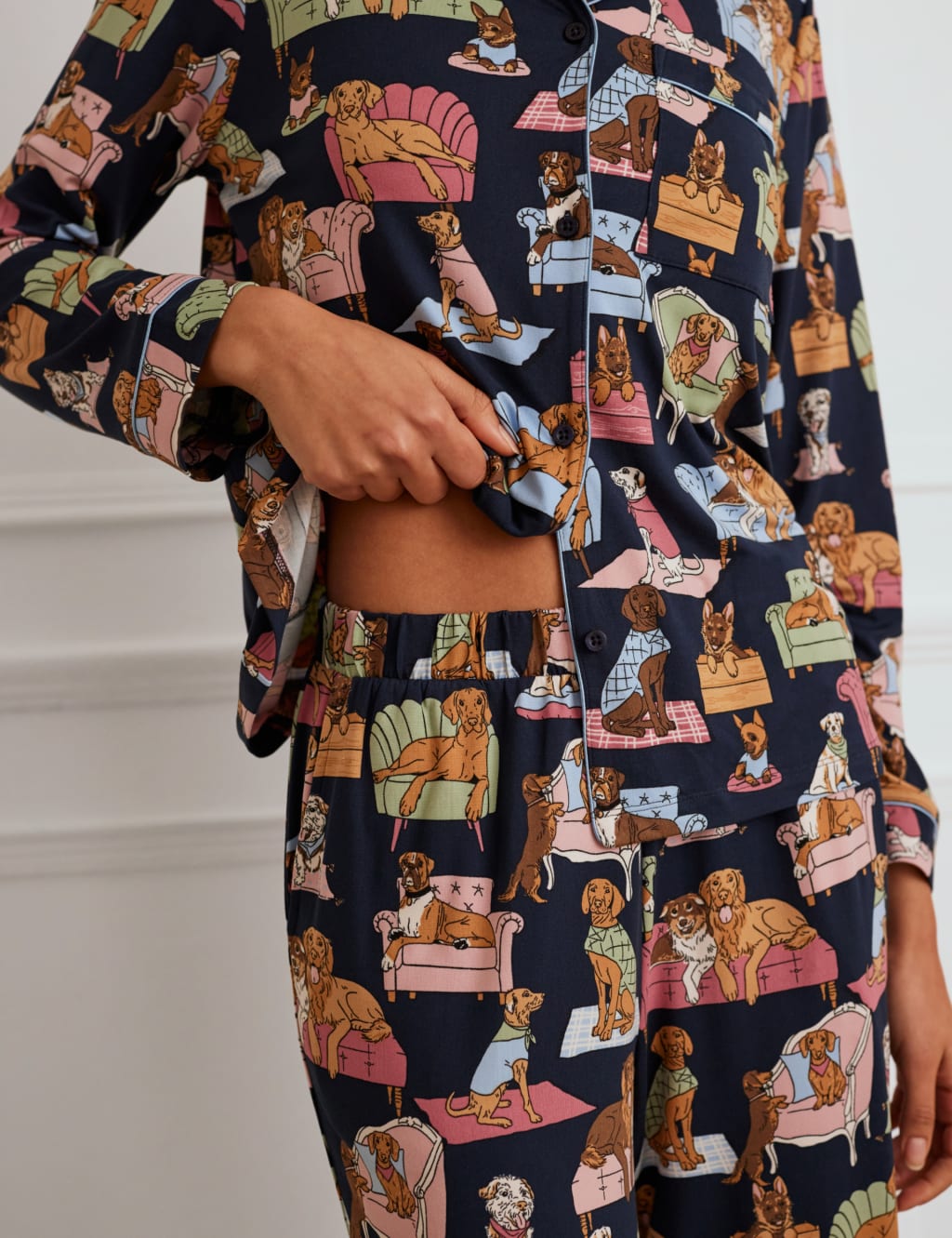 Dog Print Pyjama Set 4 of 5
