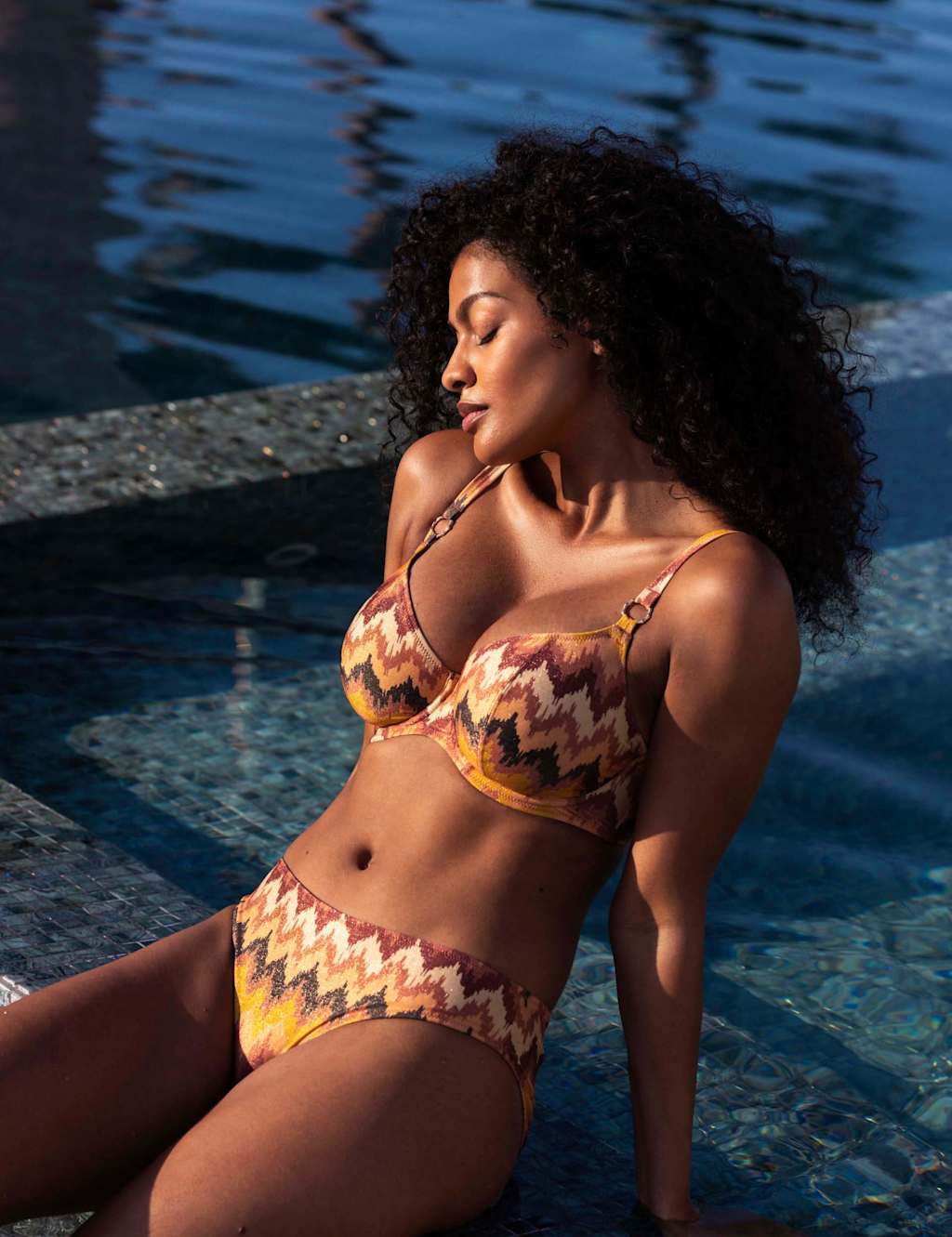 Arizona Wave Printed Wired Bikini Top 6 of 6