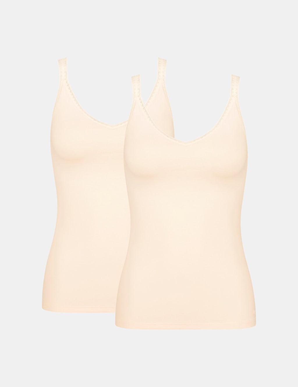 2pk Cotton Rich Go Camisoles 2 of 5