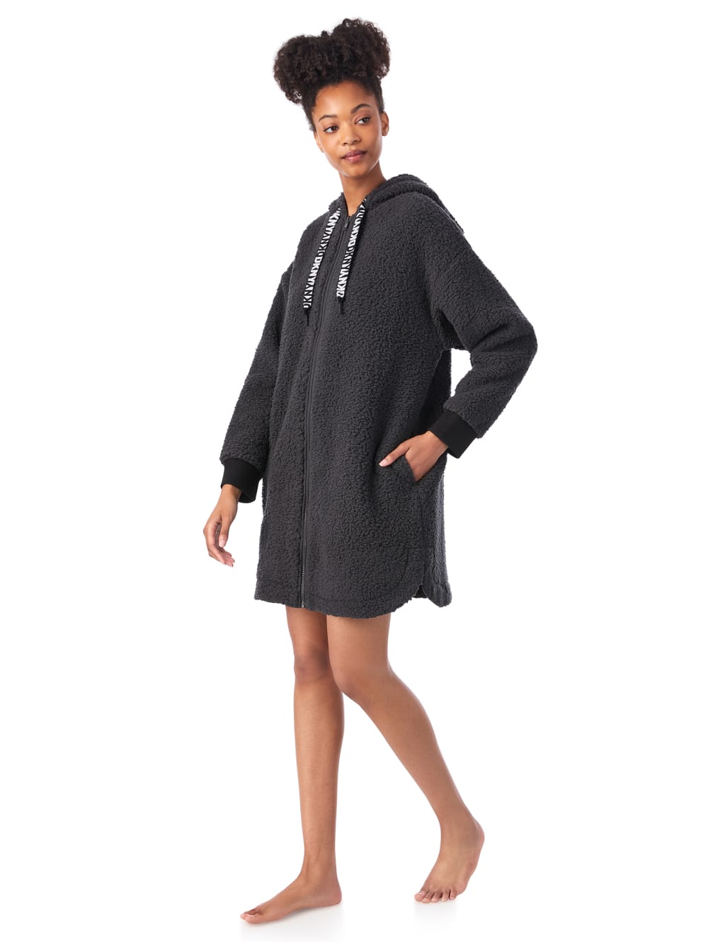 Fleece Hooded Robe 2 of 4