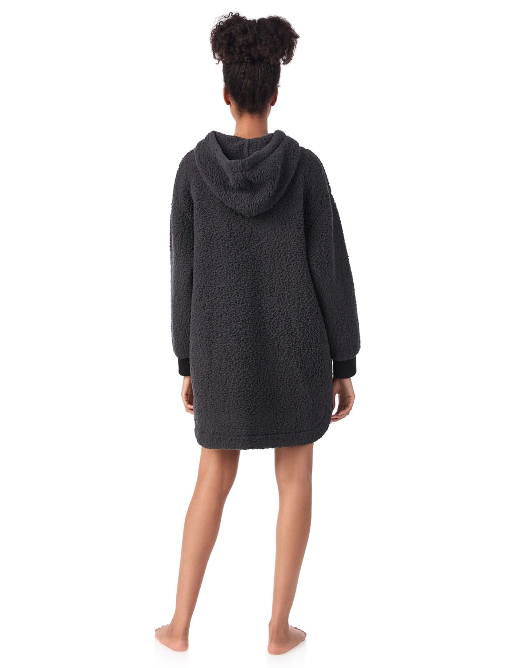 Fleece Hooded Robe 3 of 4