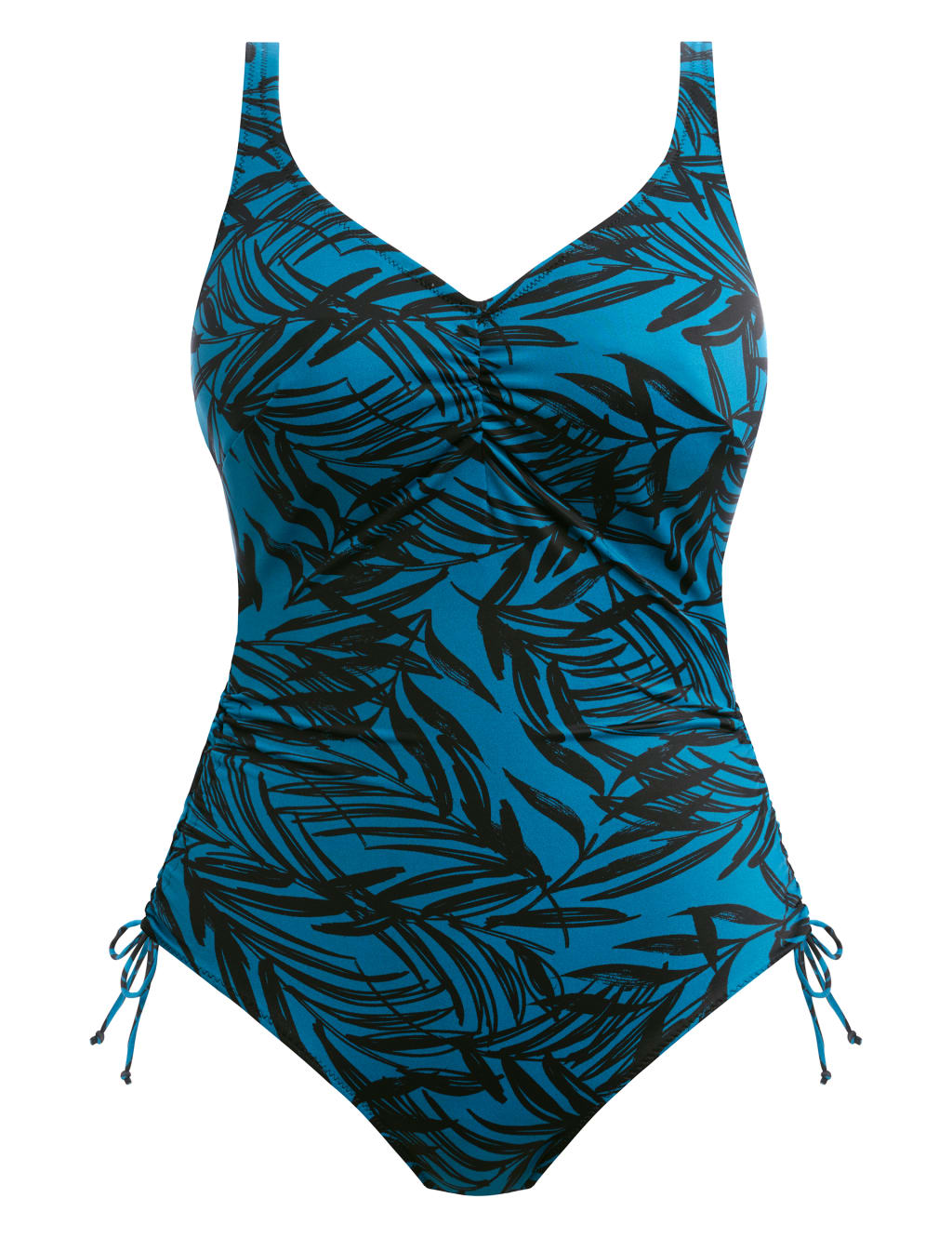 Palmetto Bay Wired Ruched V-Neck Swimsuit 2 of 4