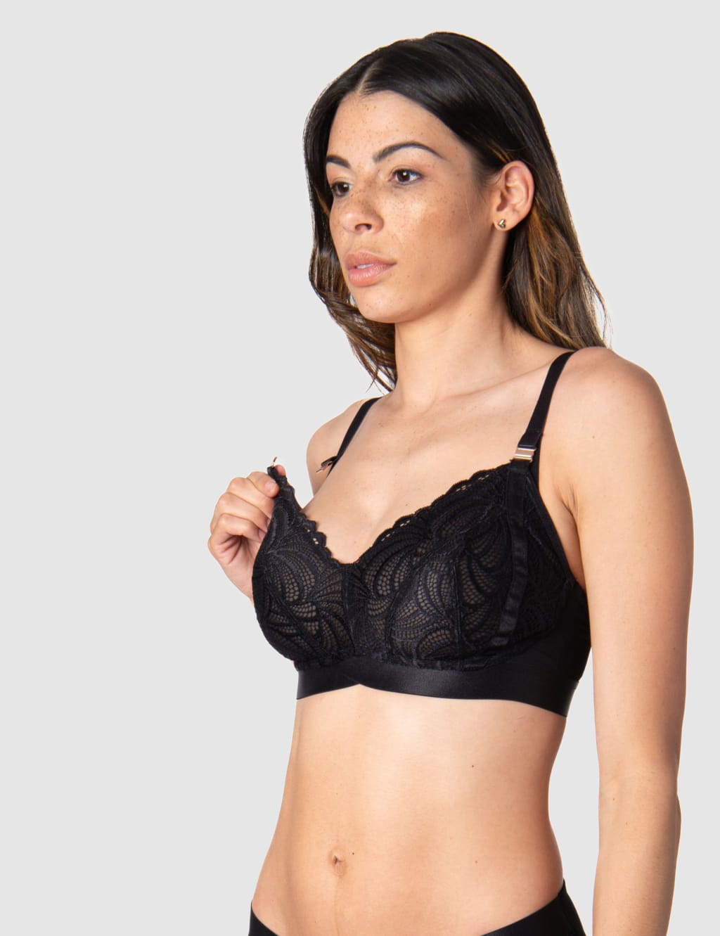 Warrior Lace Non Wired Nursing Bra 2 of 8