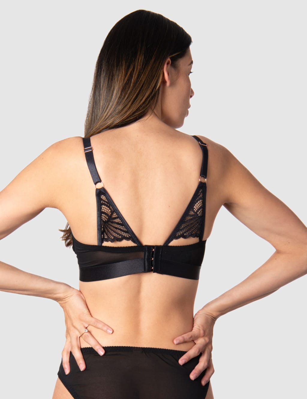 Warrior Lace Non Wired Nursing Bra 5 of 8