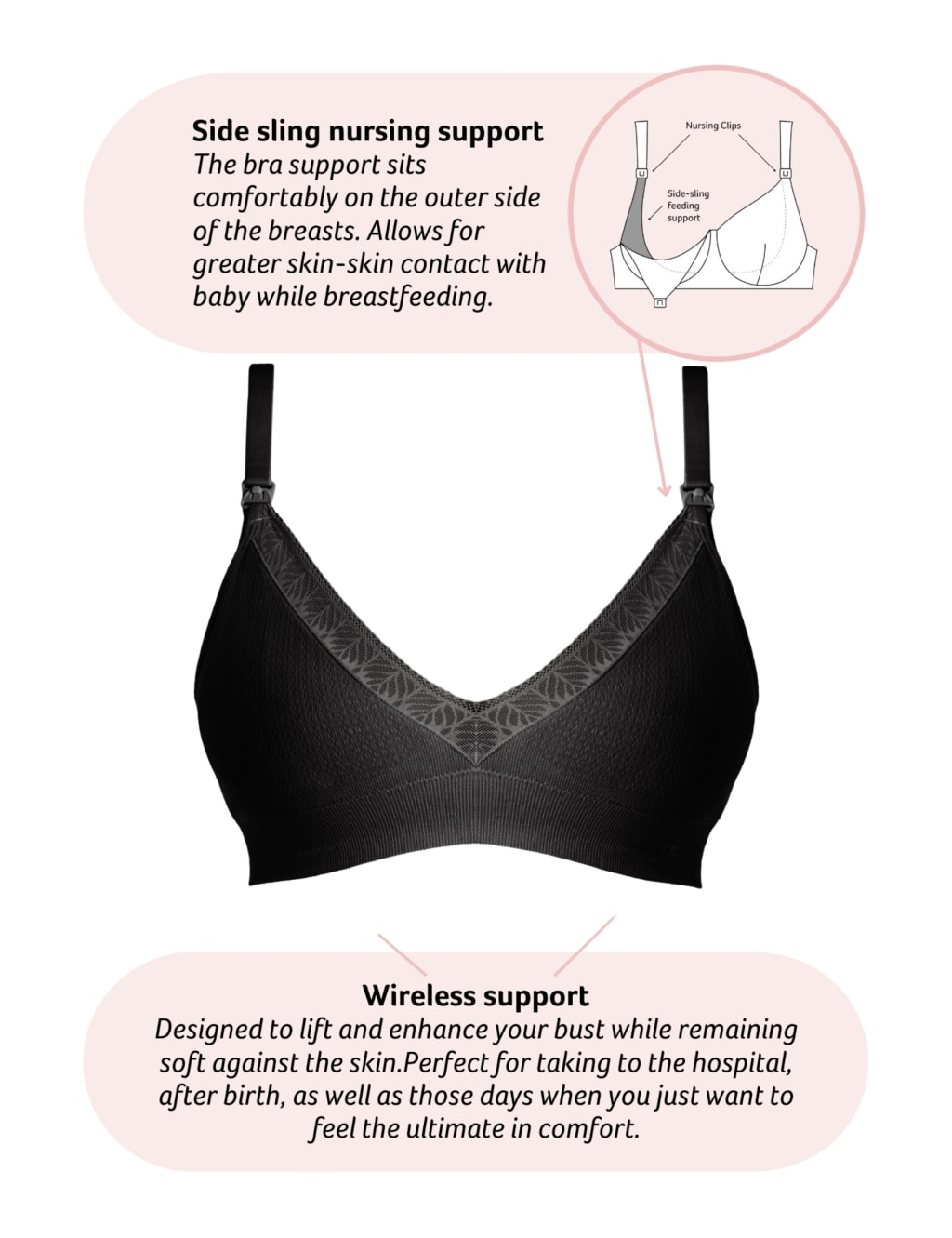 Caress Plunge Nursing Bra 7 of 7