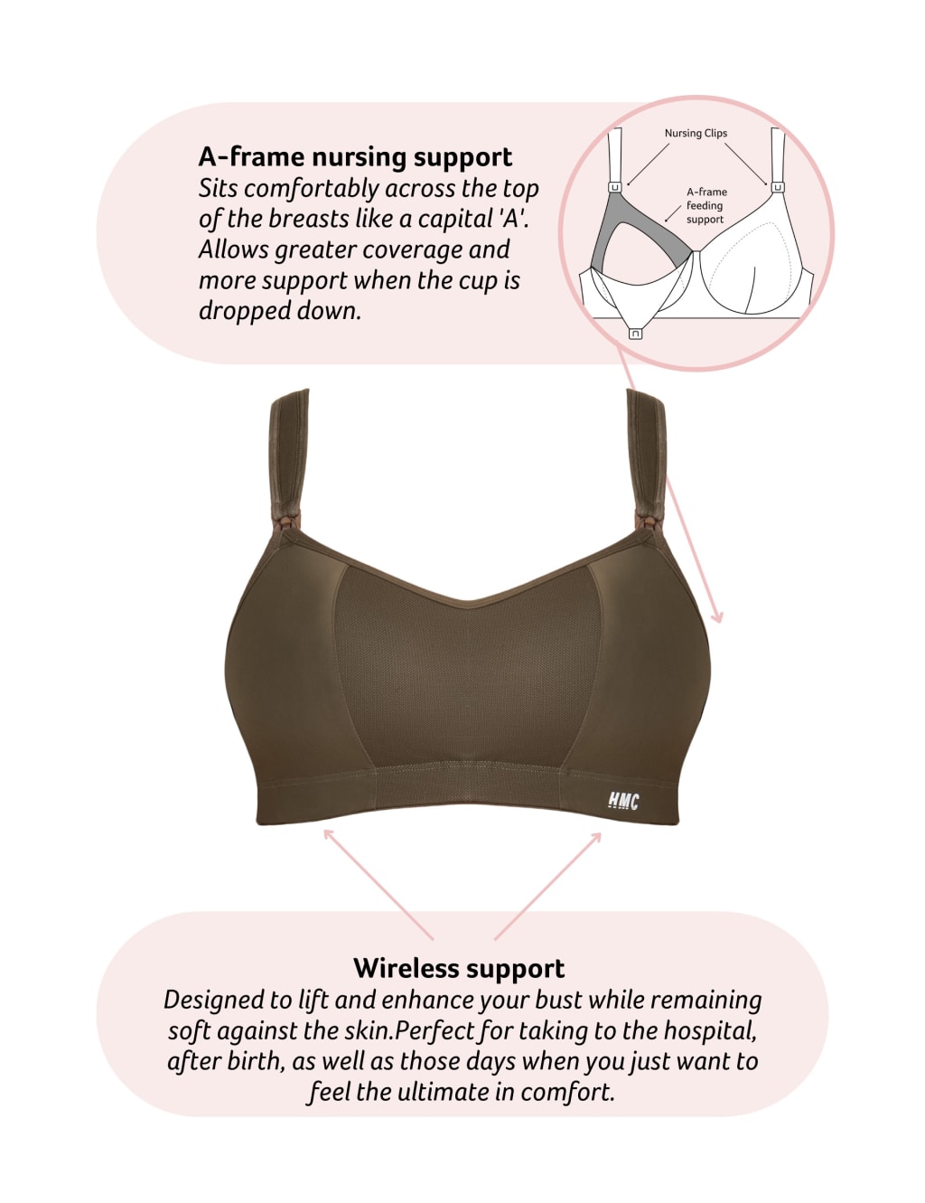 Zen Nursing Sports Bra (B-G) 8 of 8