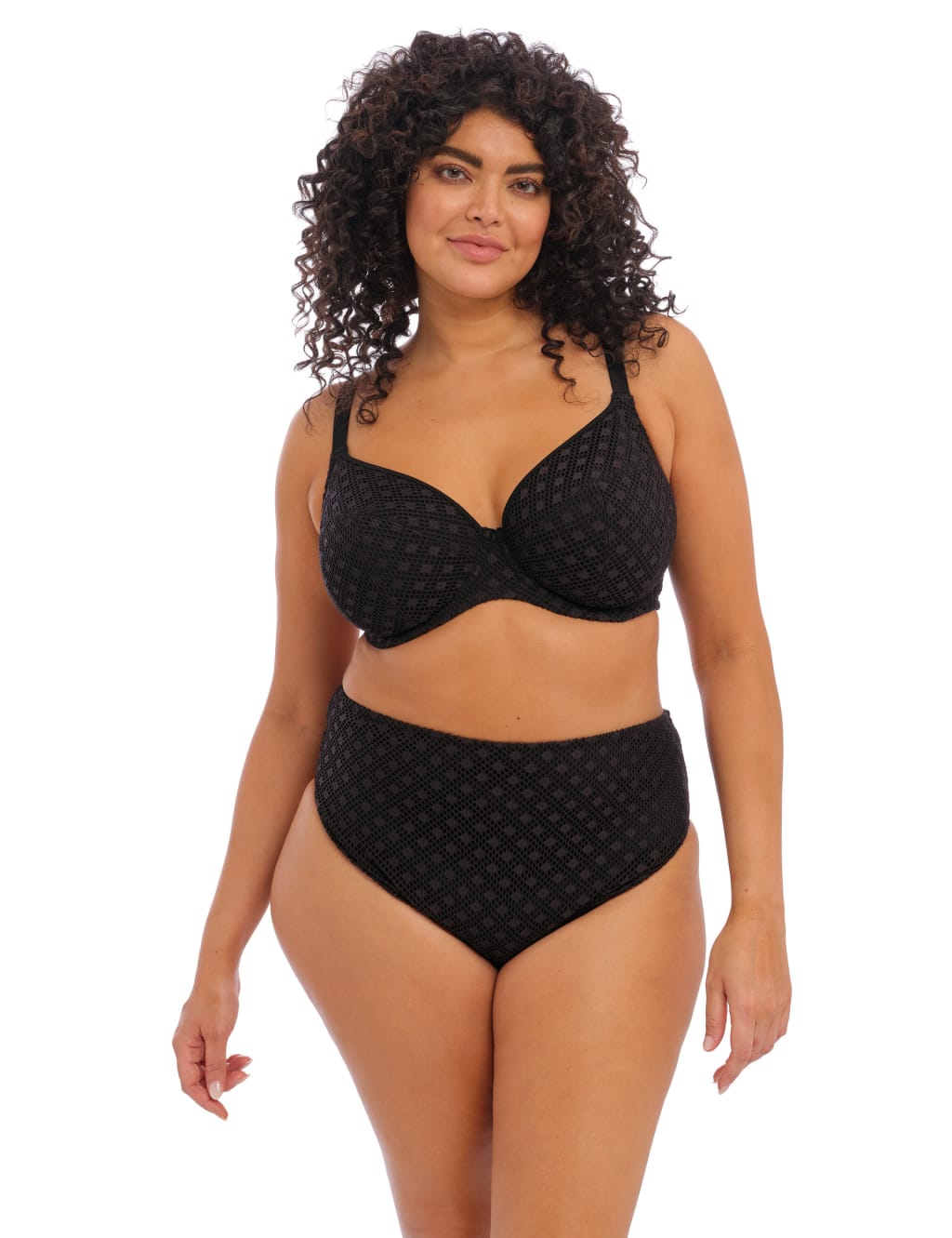 Bazaruto Textured High Leg Bikini Bottoms 3 of 5