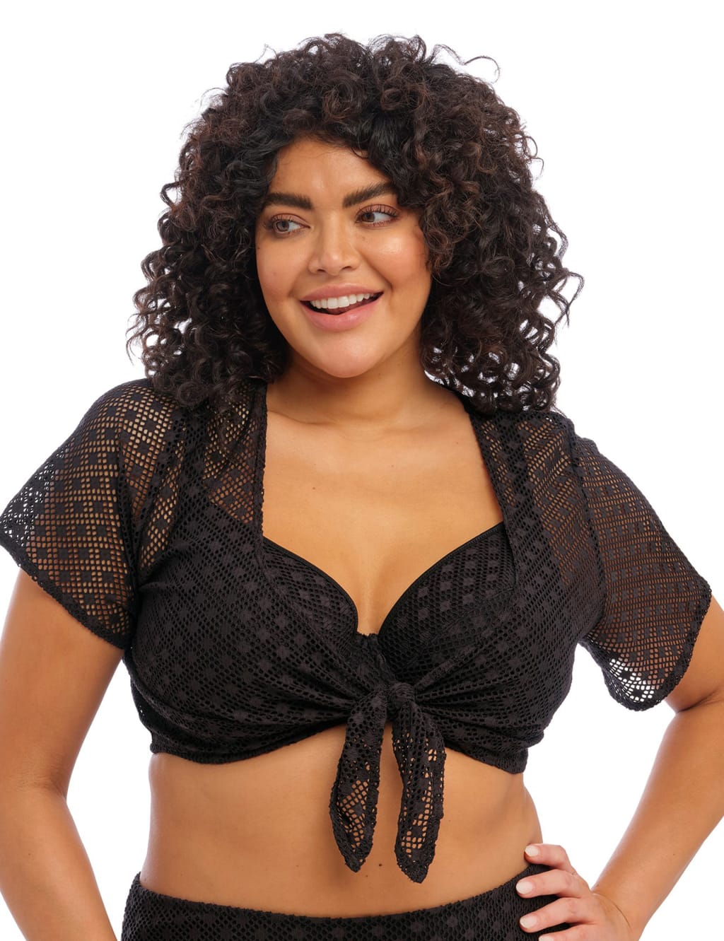 Bazaruto Textured Scoop Neck Beach Top 1 of 5