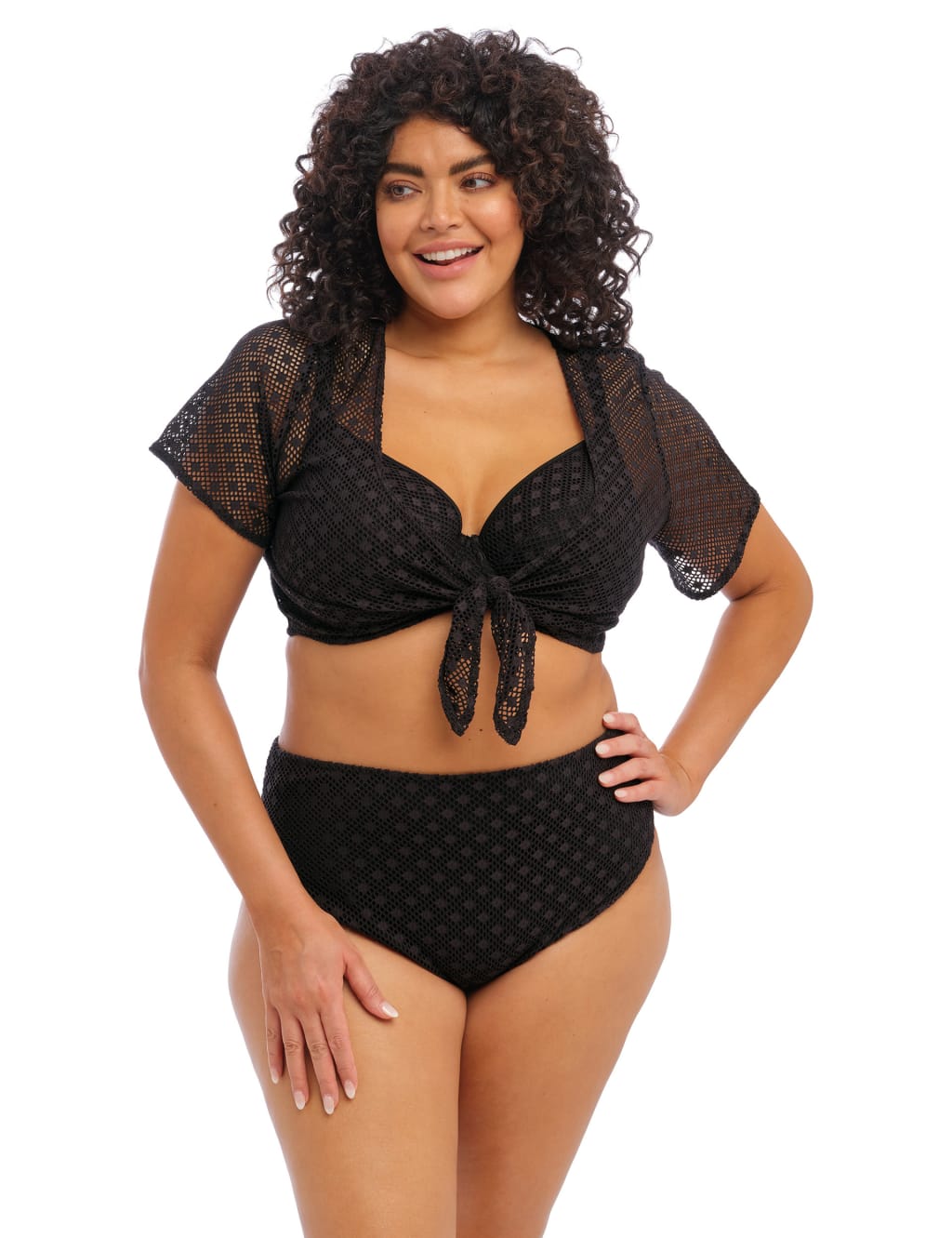 Bazaruto Textured Scoop Neck Beach Top 3 of 5