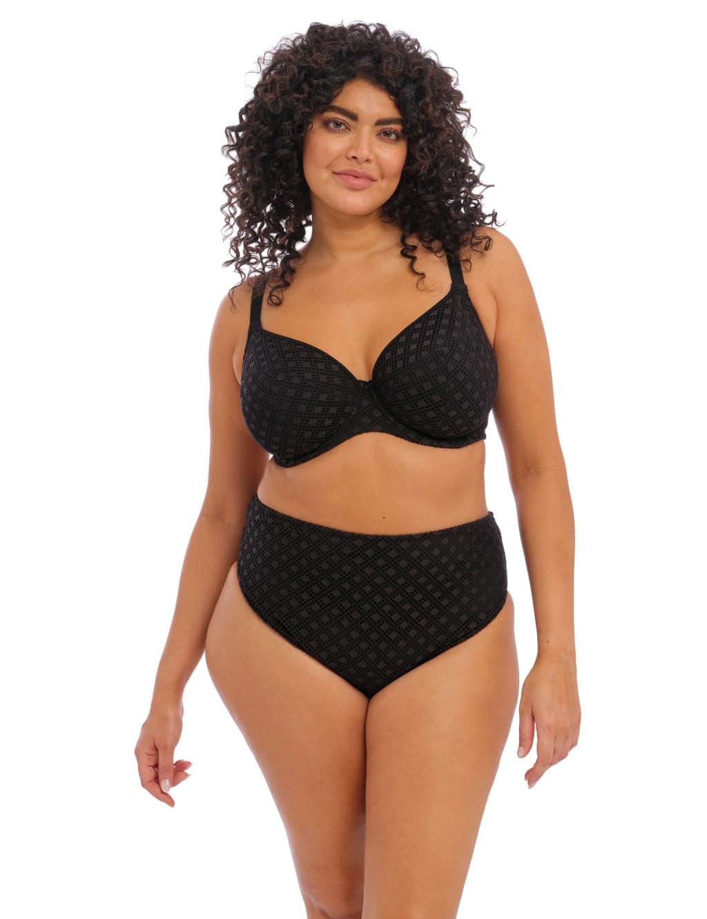 Bazaruto Textured Wired Plunge Bikini Top 3 of 5