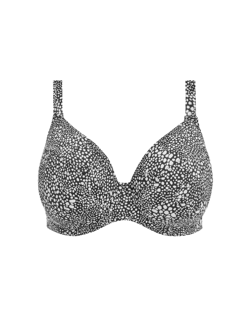 Pebble Cove Printed Wired Plunge Bikini Top 2 of 2