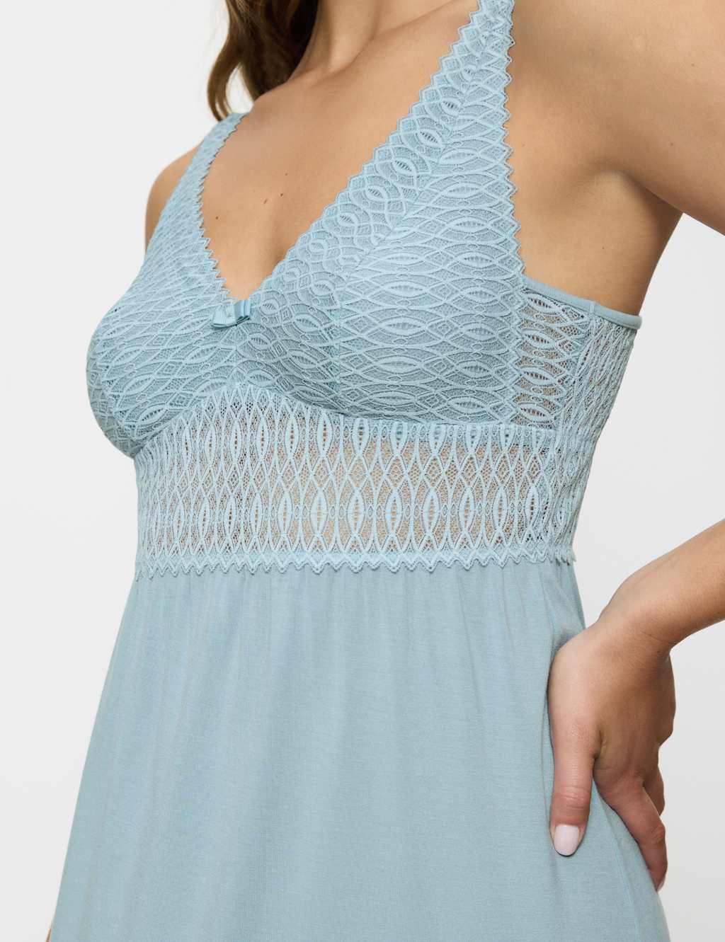 Aura Spotlight Lace Short Nightdress 4 of 5