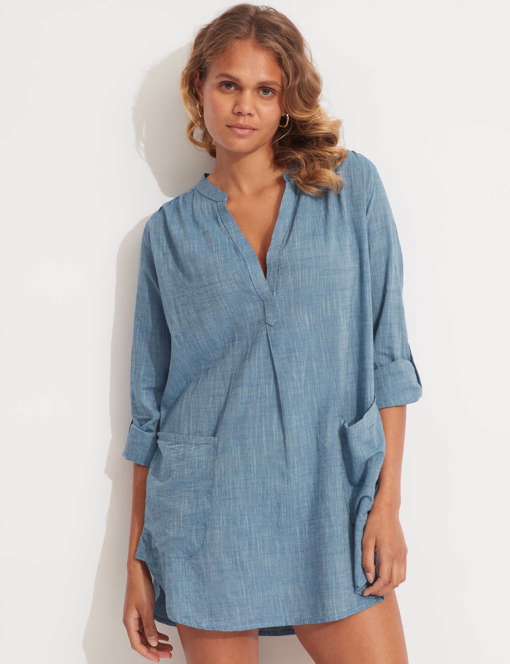 Beach cover up shirts uk online