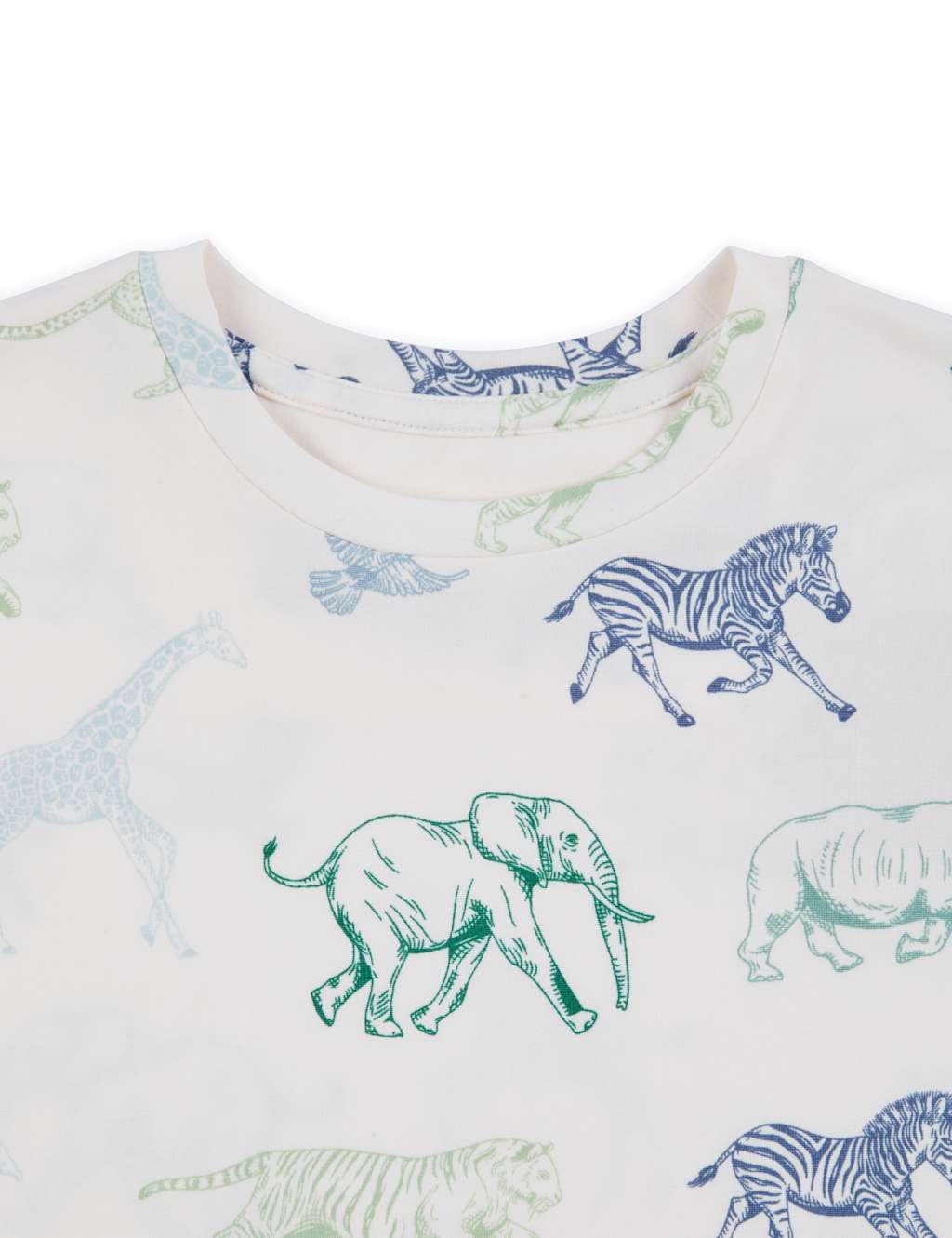 Safari Animal Print Pyjamas (1-12 Yrs) 3 of 3