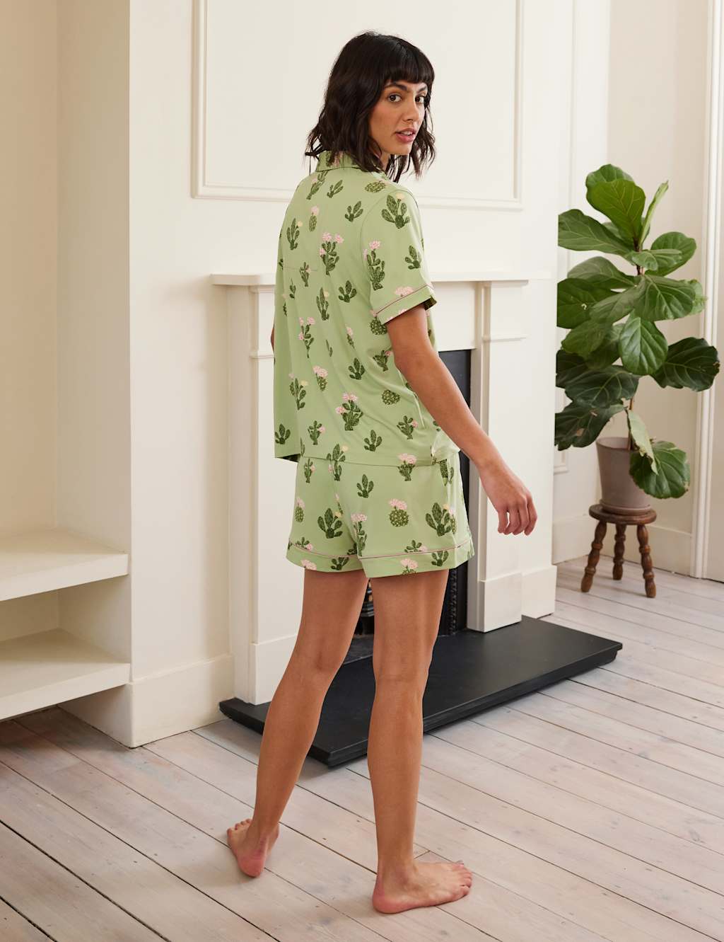 Cactus Print Shortie Set 3 of 5