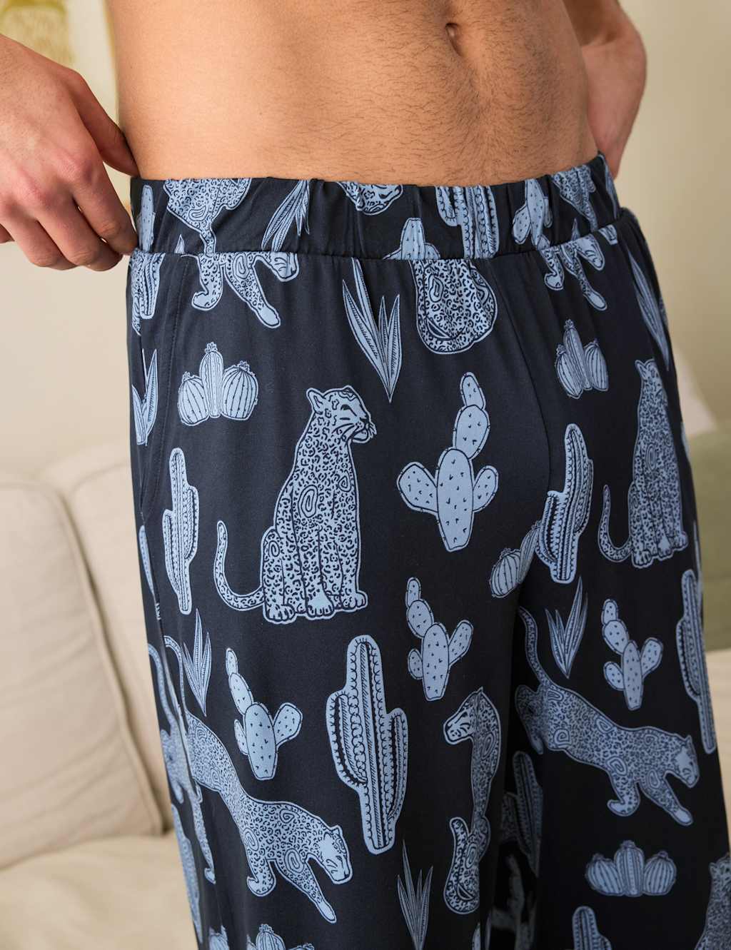 Desert Print Pyjama Bottoms 5 of 5