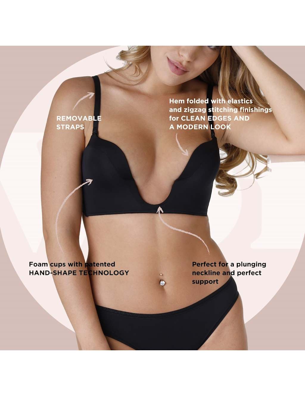 Ultimate Wired Plunge Bra A-E 8 of 9