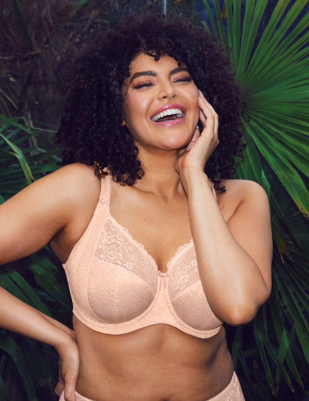 Morgan Lace Wired Side Support Bra DD-K 5 of 5