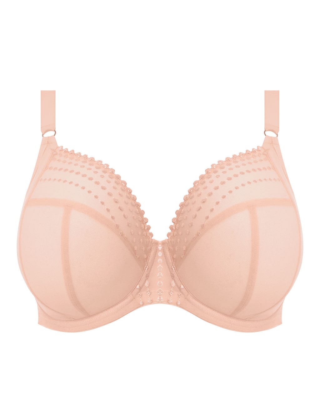Matilda Mesh Embroidery Wired Plunge Bra DD-K 2 of 6