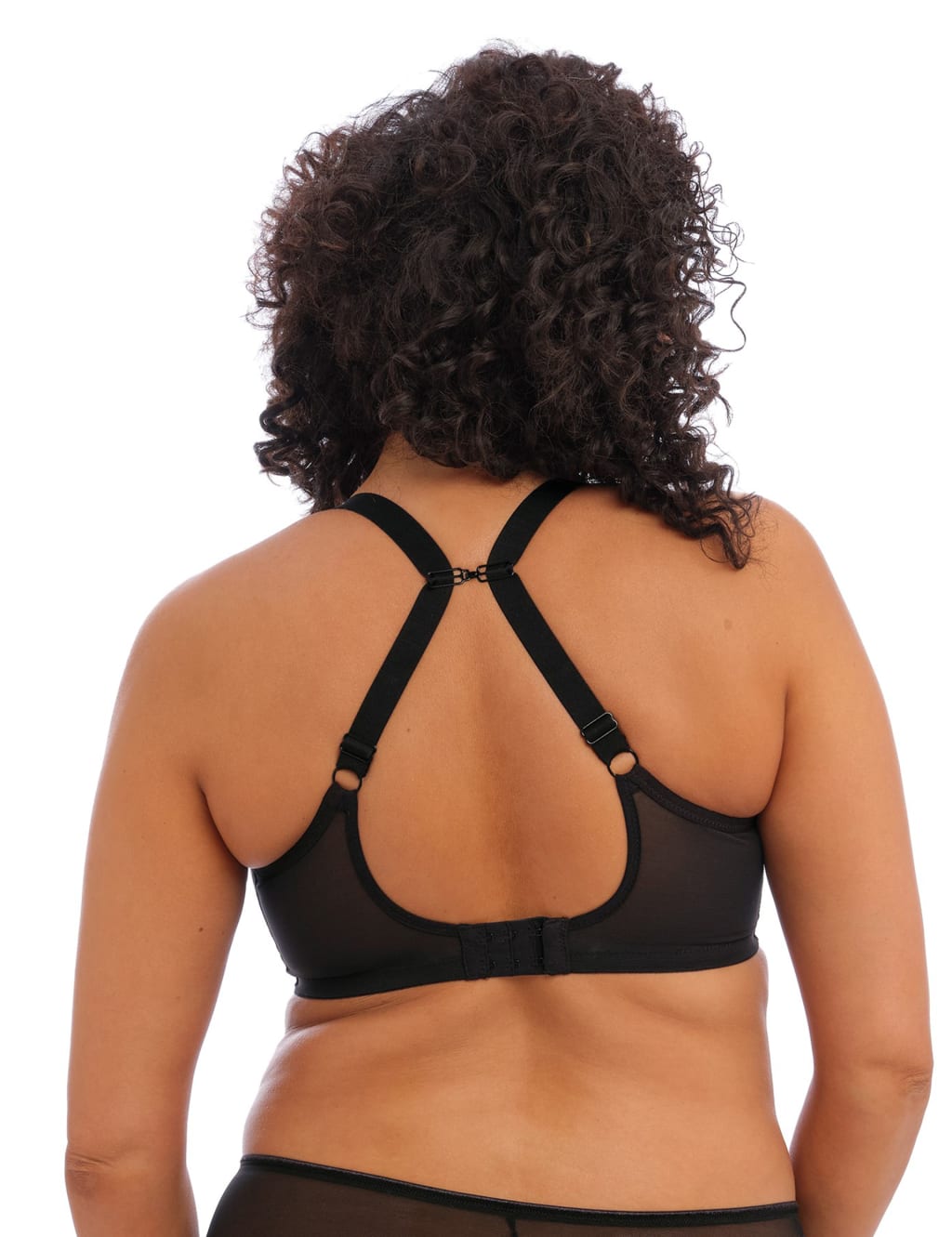 Matilda Mesh Embroidery Wired Plunge Bra DD-K 4 of 6