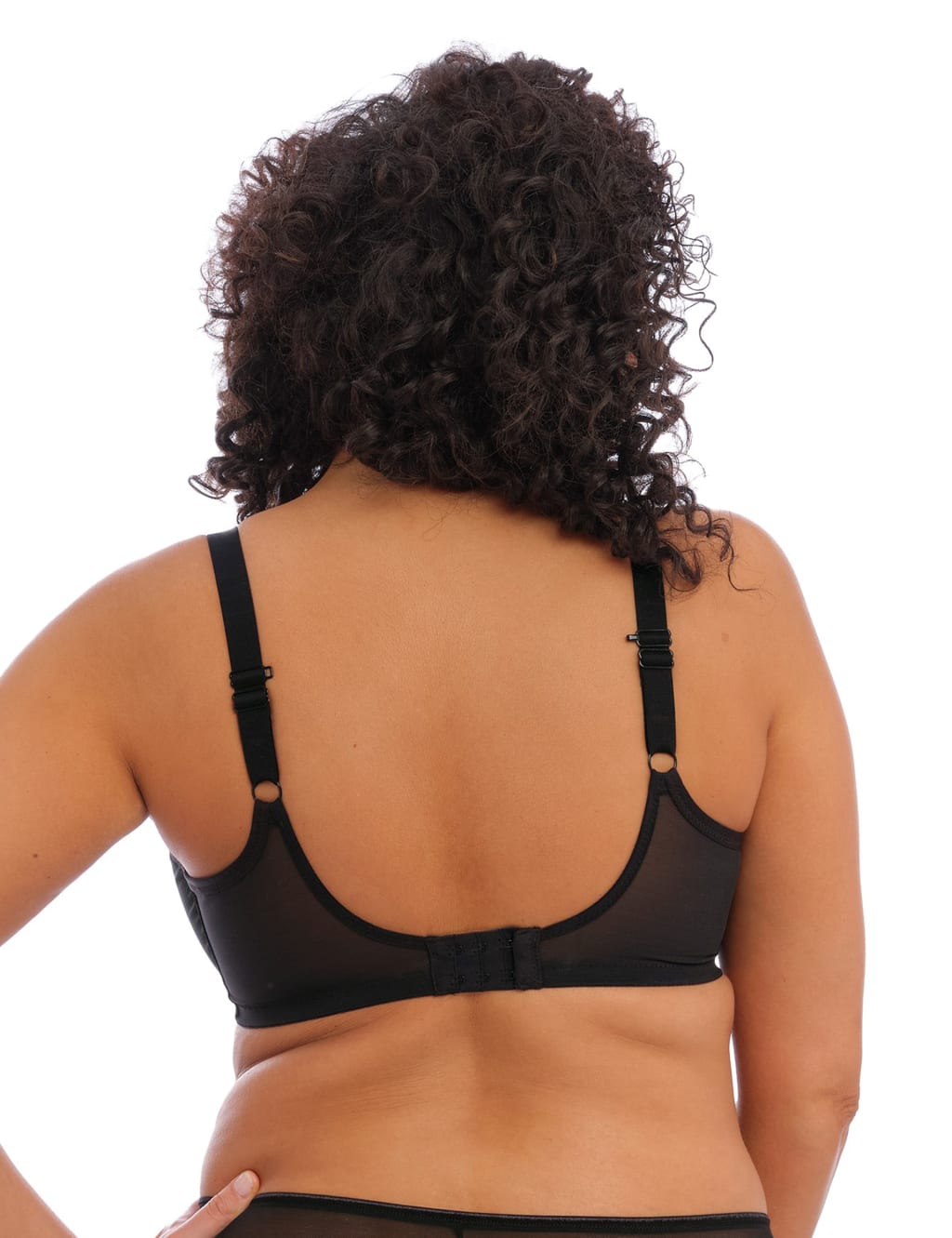 Matilda Mesh Embroidery Wired Plunge Bra DD-K 5 of 6
