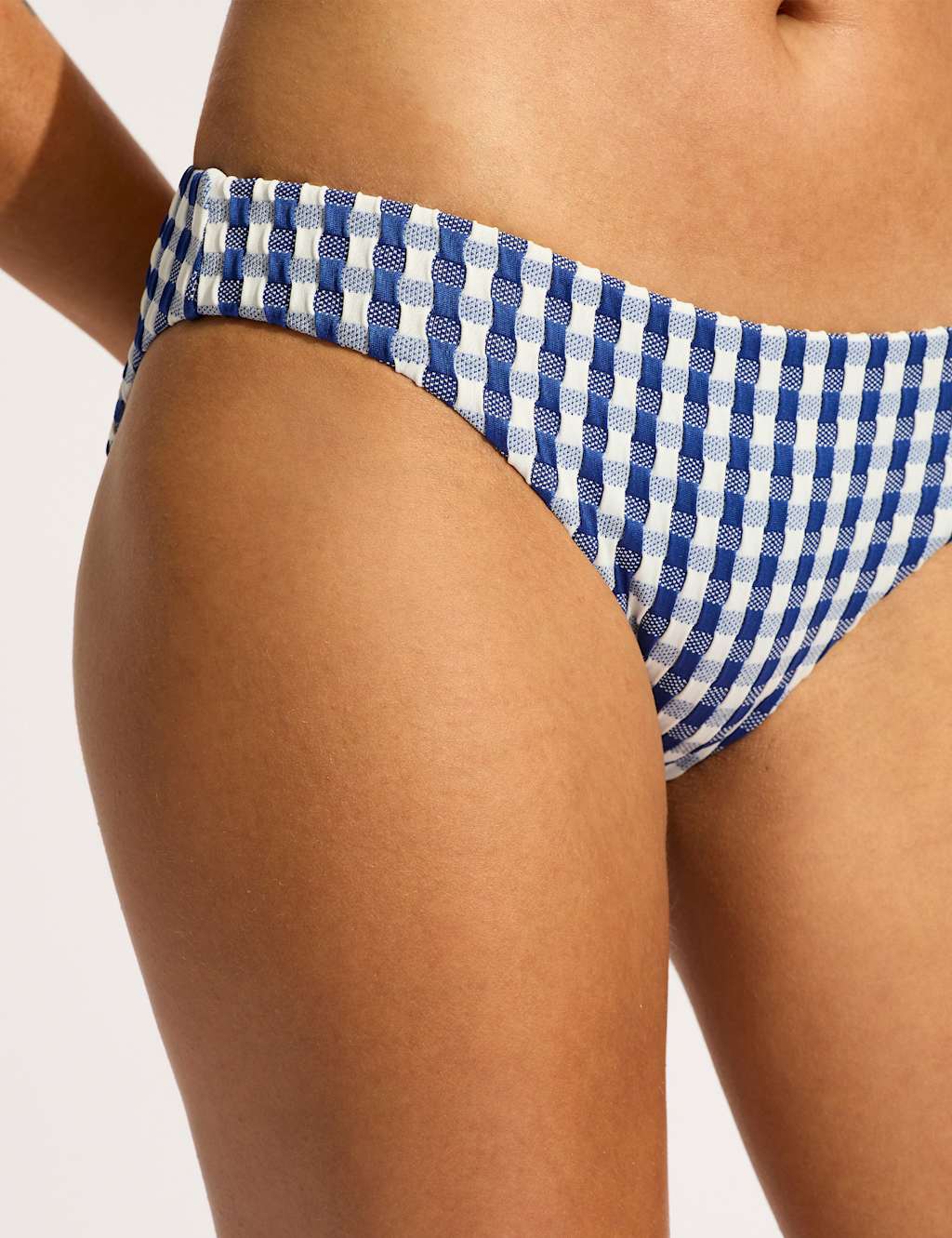 Gingham Hipster Bikini Bottoms 2 of 6