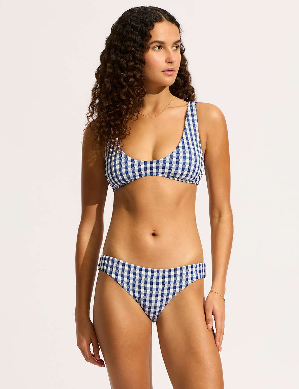 Gingham Hipster Bikini Bottoms 4 of 6