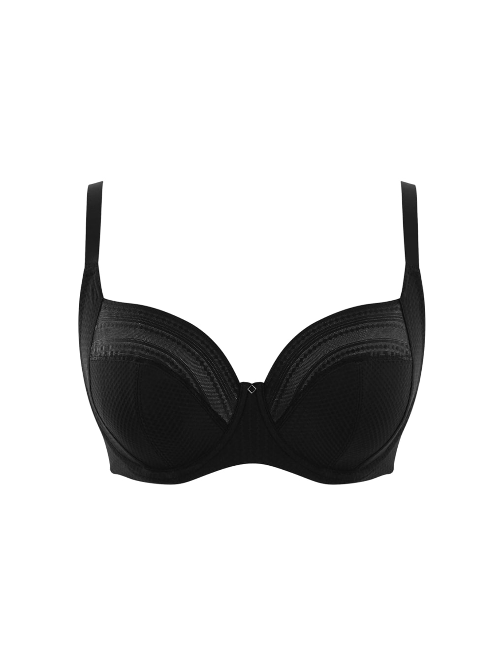 Serene Mesh Wired Full Cup Bra D-K 2 of 9