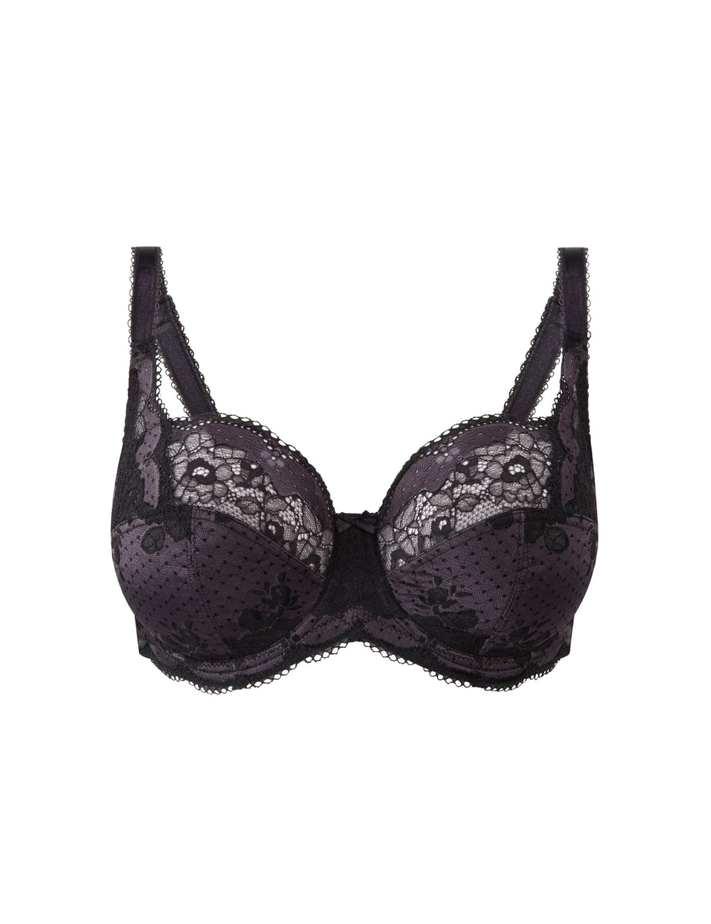 Clara Lace Wired Full Cup Bra D-J 2 of 8