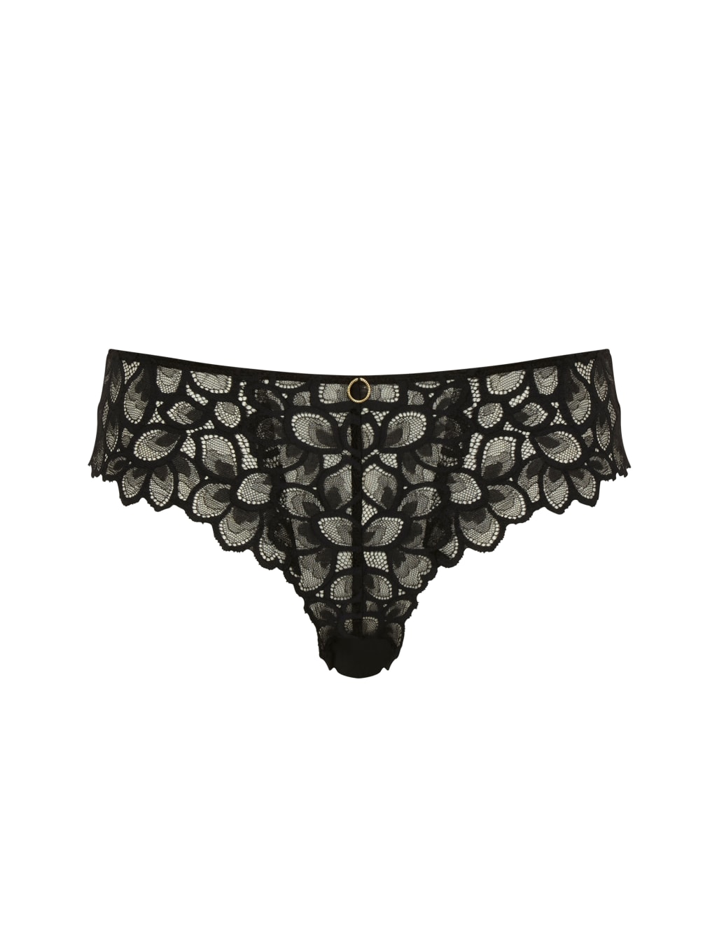 Allure Lace Under Bust Top W-g-string Black Qn main image 0