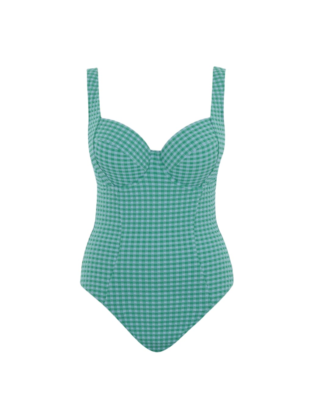 Paloma Gingham Wired Swimsuit 2 of 4