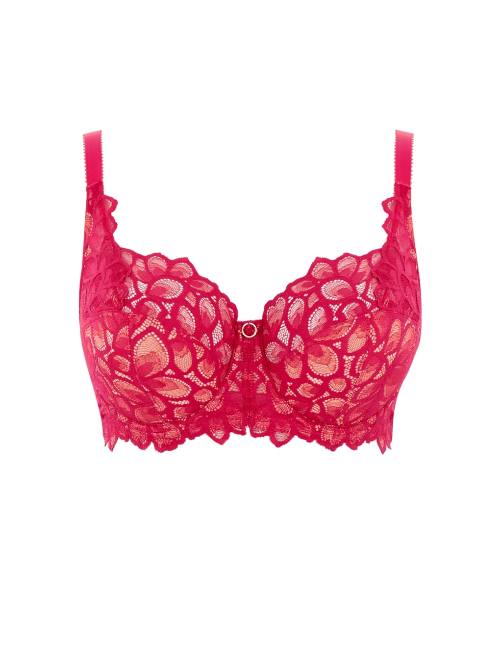 Allure Lace Wired Full Cup Bra (D-HH) 2 of 3