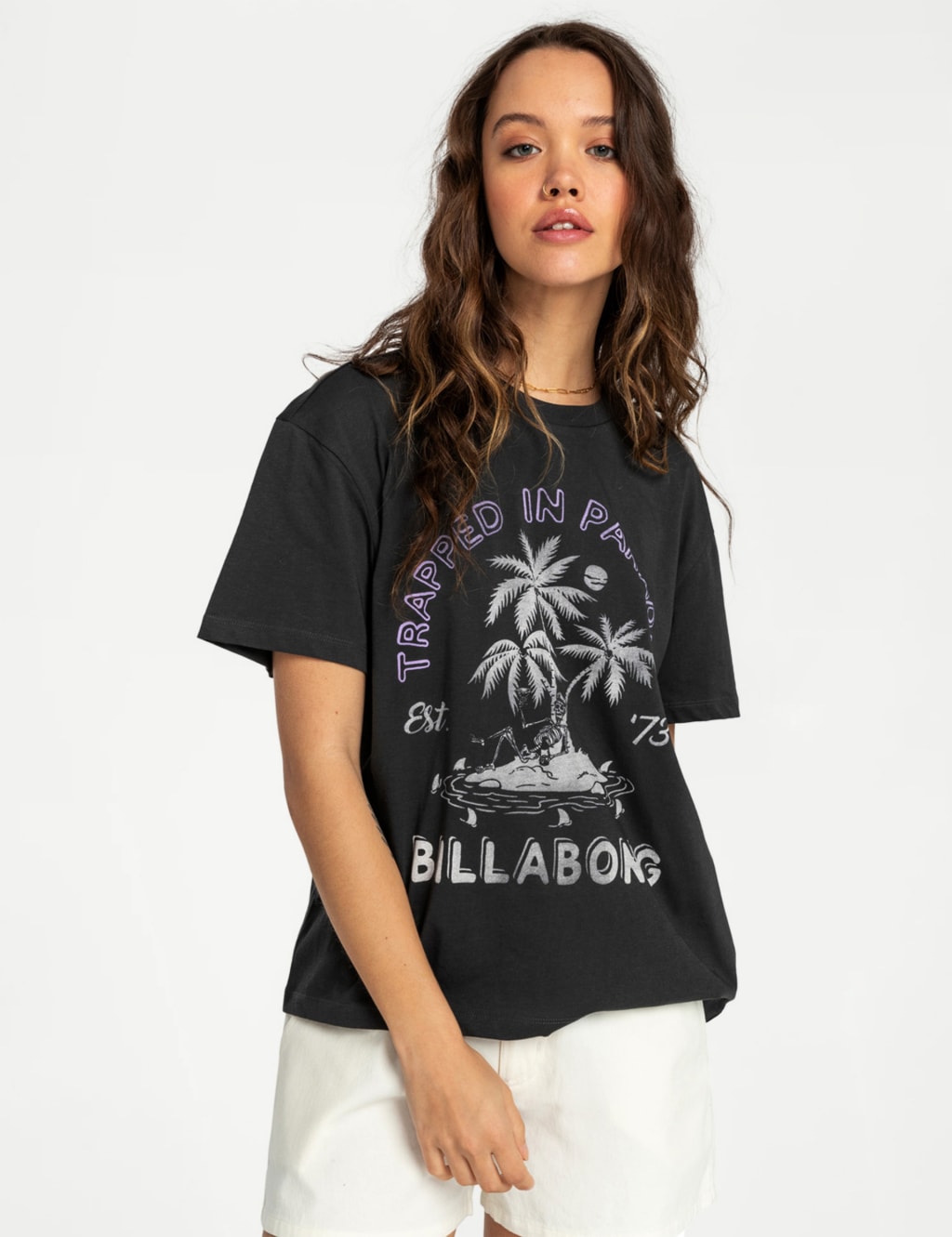 Trapped In Paradise Pure Cotton T-Shirt 1 of 5