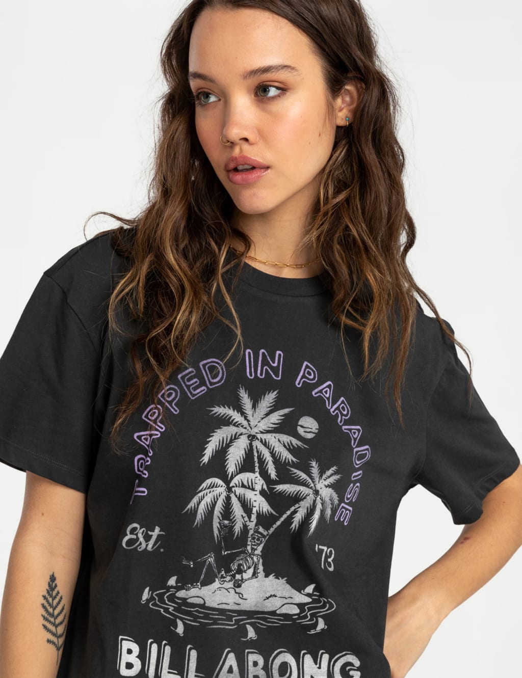 Trapped In Paradise Pure Cotton T-Shirt 5 of 5
