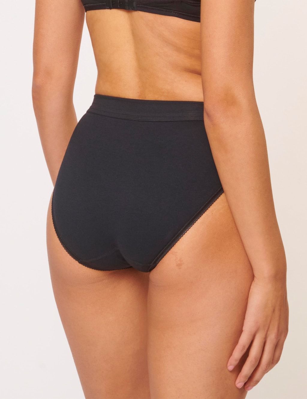 2pk Double Comfort Cotton High-Leg Briefs 3 of 4
