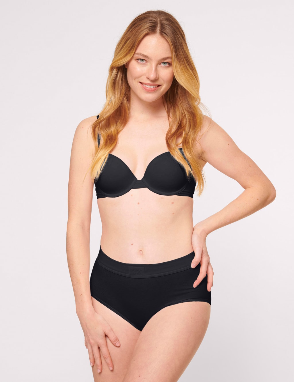 2pk Double Comfort Cotton Maxi Briefs 3 of 4