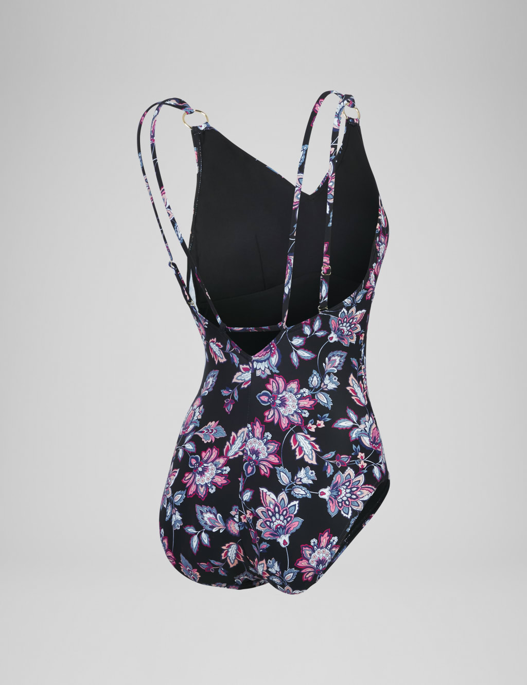 Tummy Control Floral Padded V-Neck Swimsuit 8 of 9