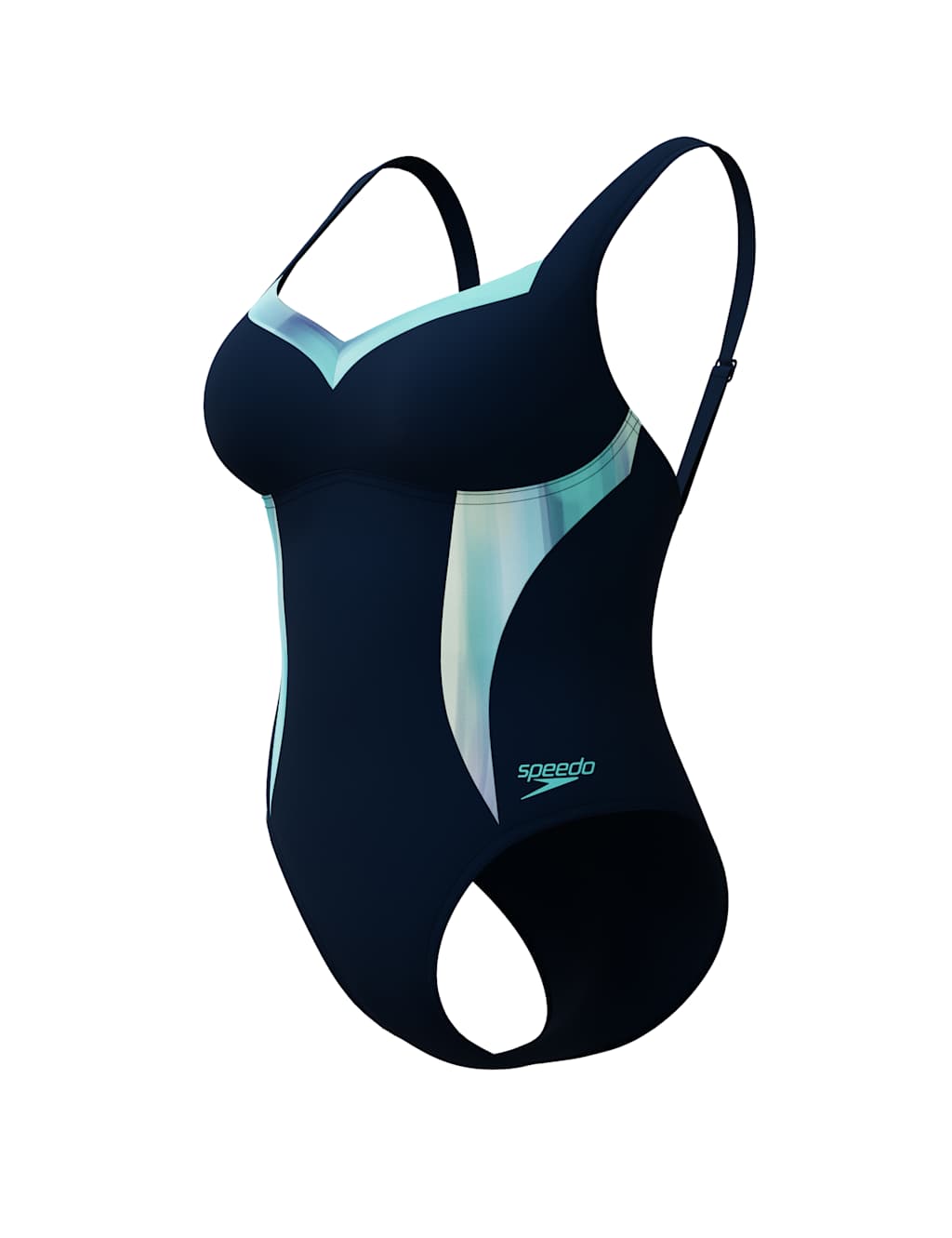 Lunaelustre Colour Block Swimsuit 8 of 8