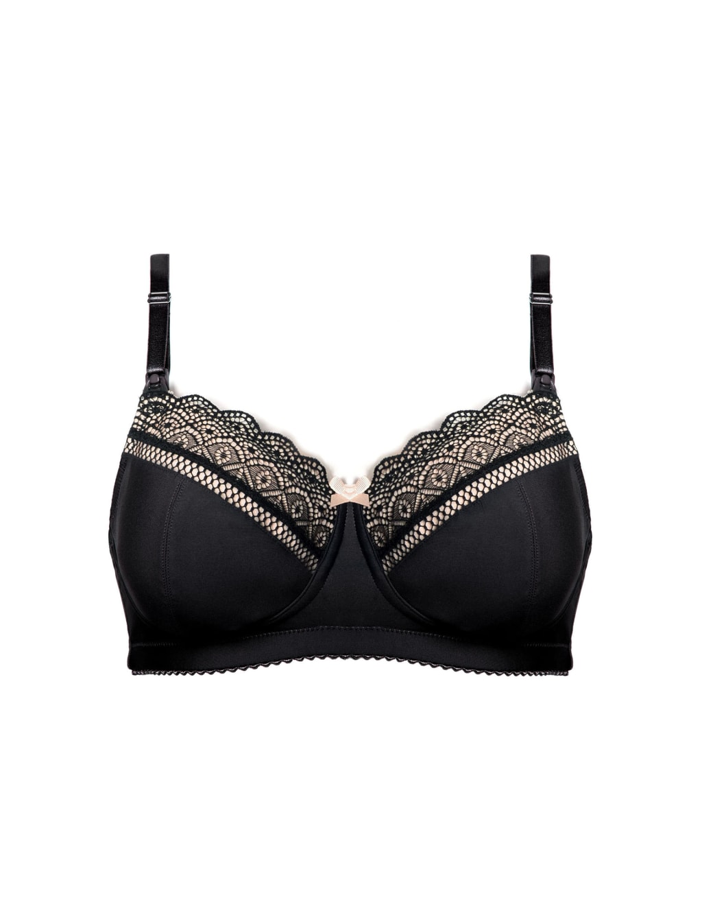 Show Off Lace Non Wired Nursing Bra C-H 2 of 11