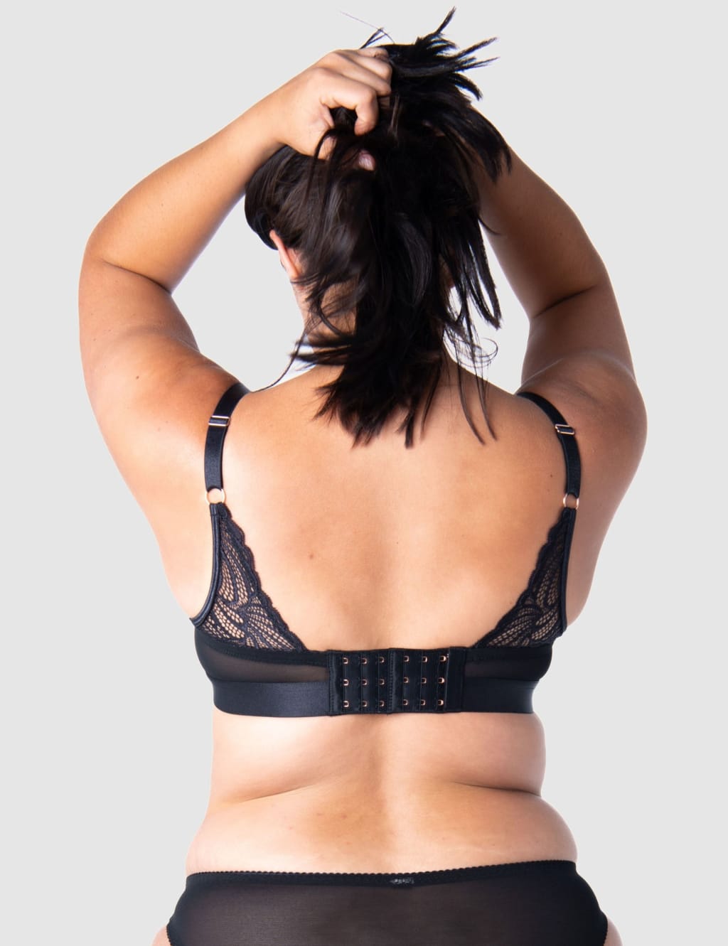 Warrior Plunge Lace Flexi Wired Nursing Bra C-G 7 of 9