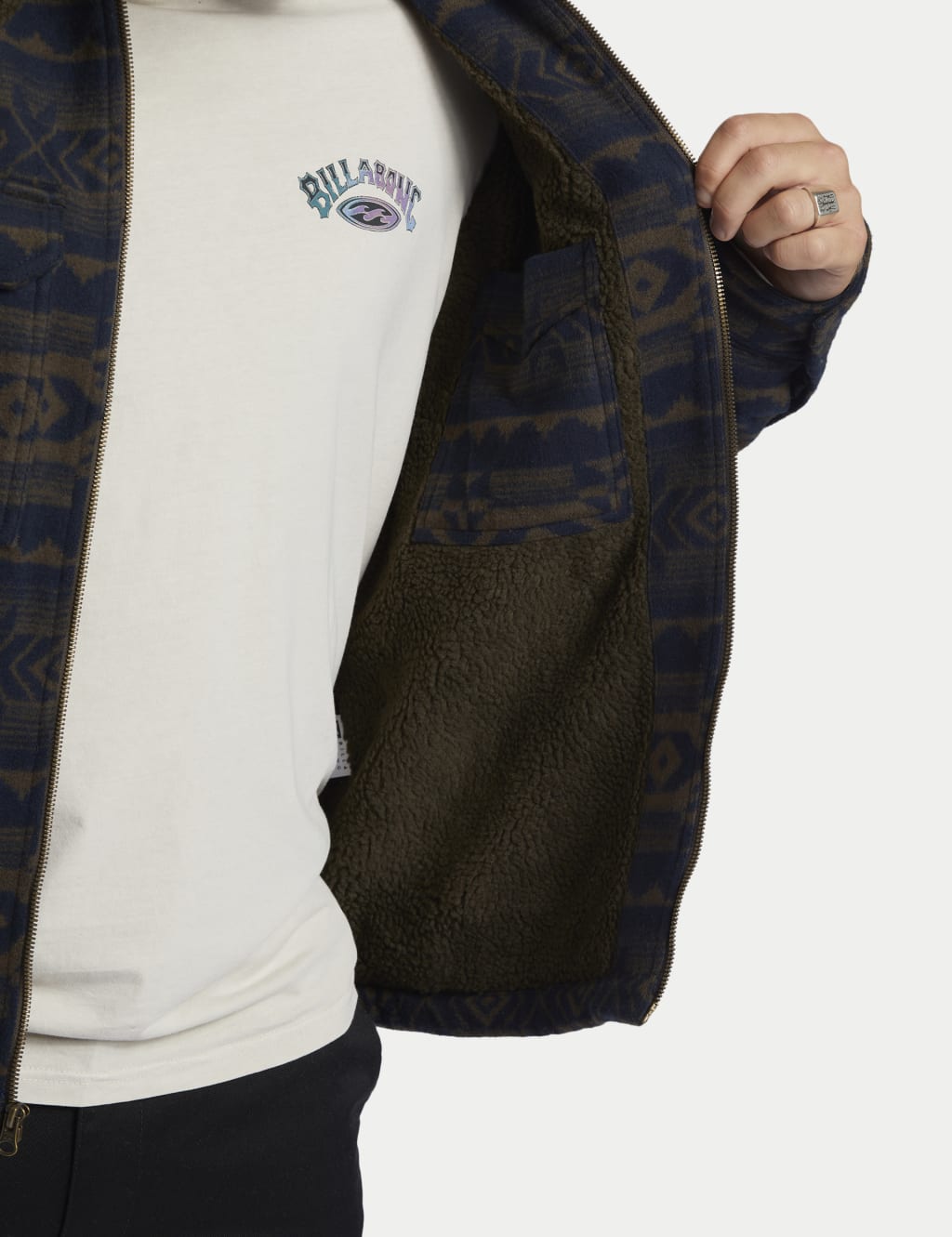 Cotton fleece jacket new arrivals